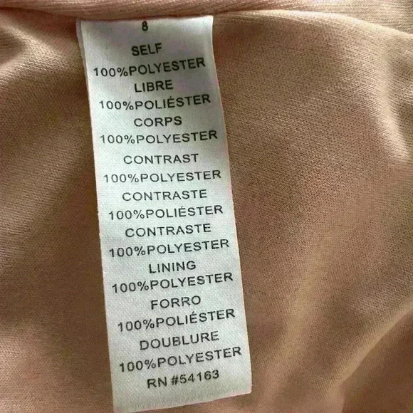 Jessica Simpson-Light apricot color on top, tan on bottom. - Picture 6 of 6